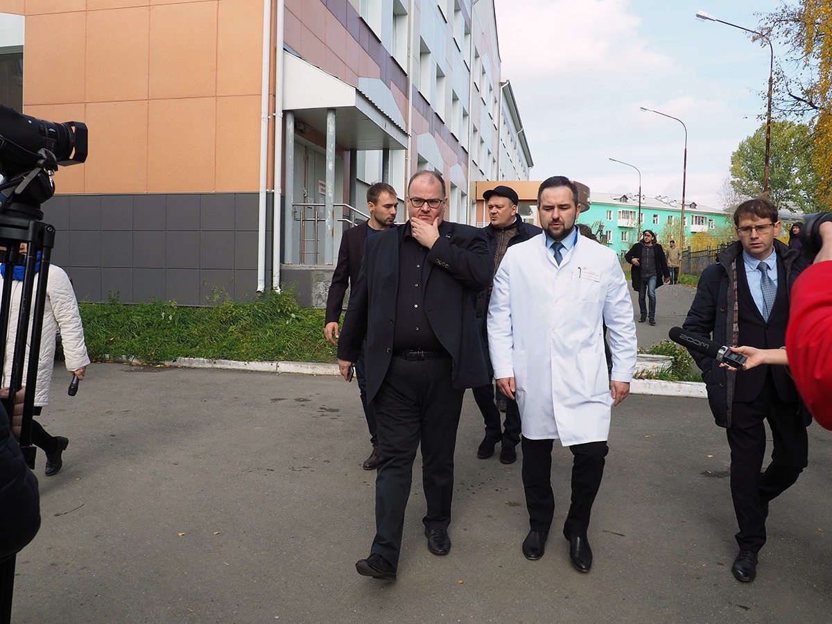Министр здравоохранения области оценил состояние ЦГБ в Верхней Салде