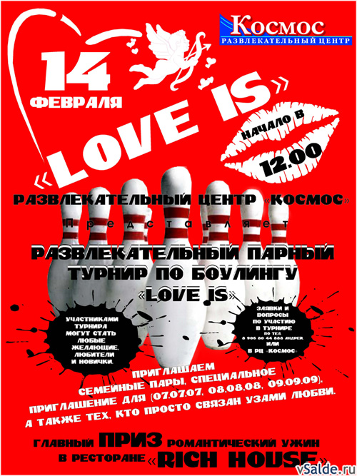 14 .    "Love is"