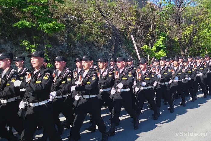 Салдинец побывал на параде Победы в Севастополе