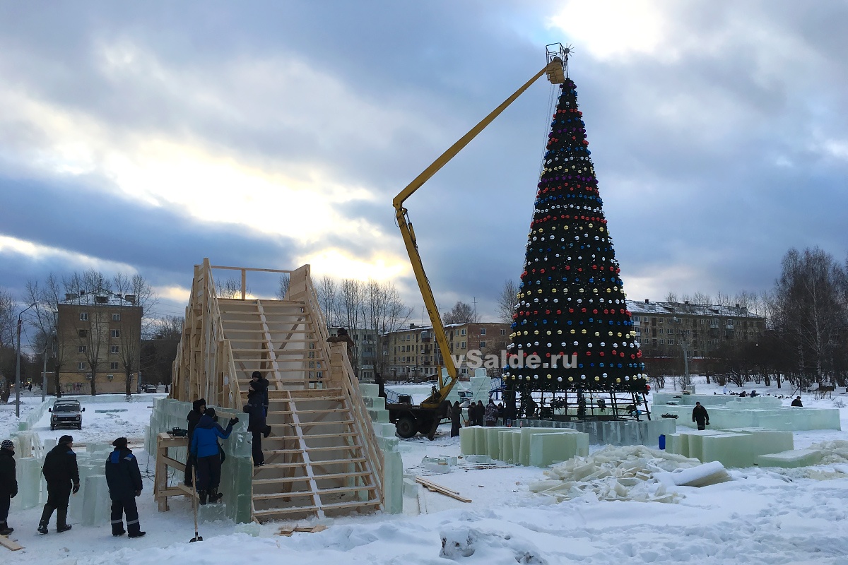 Снежные городки Верхней и Нижней Салды. Три недели до Нового года » вСалде  | Верхняя Салда и Нижняя Салда