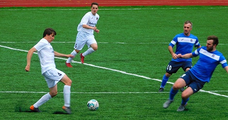 «Титан» продолжил беспобедную серию матчей в чемпионате области по футболу
