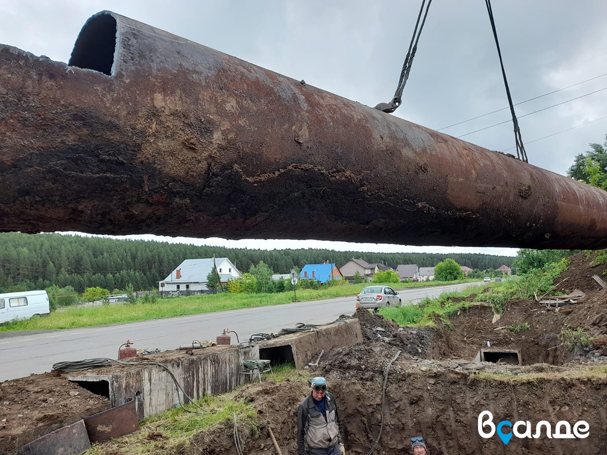 В Верхней Салде УЖКХ меняет около 100 метров магистрального трубопровода  [обновлено] » вСалде | Верхняя Салда и Нижняя Салда