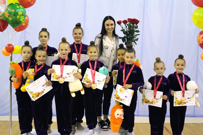 Юные салдинки завоевали медали на областном первенстве по художественной гимнастике