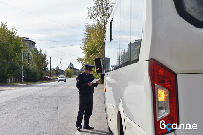 В салдинском отделении ГИБДД подвели итоги массовой проверки автобусов