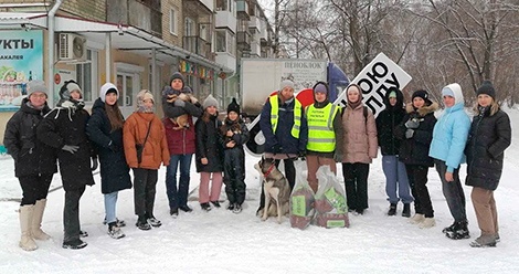 Салдинские школьники приняли участие в благотворительной акции зоозащитников