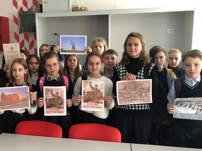 Салдинским школьникам рассказали о юных героях Сталинграда