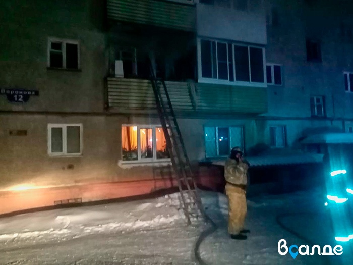57-летний салдинец погиб при пожаре в квартире дома на улице Воронова