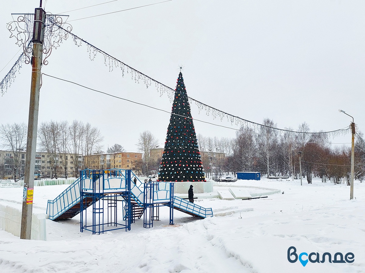 Ледовый городок в Верхней Салде. 10 дней до Нового года » вСалде | Верхняя  Салда и Нижняя Салда