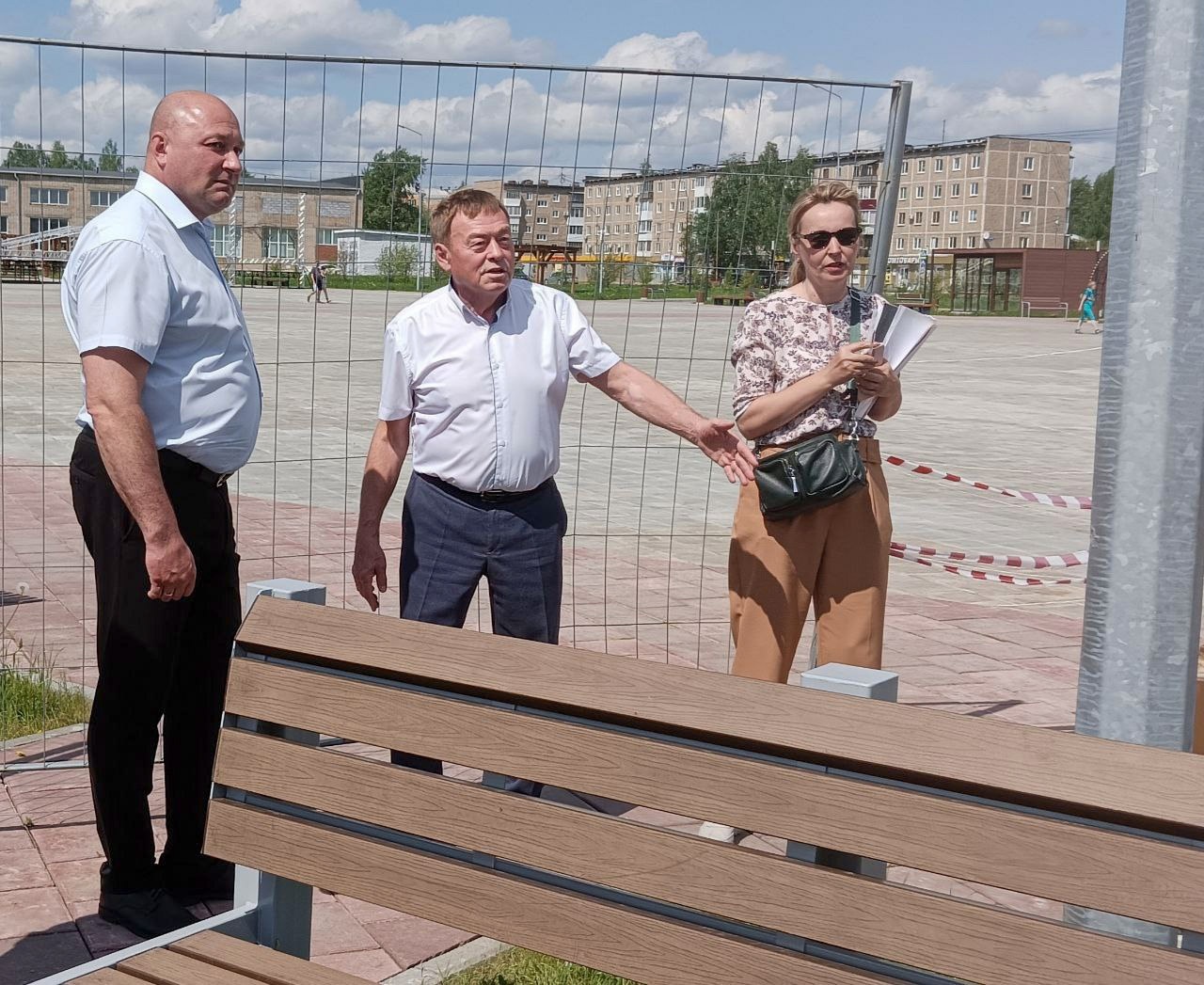 В строящемся парке Тетюхина в Верхней Салде выявлены многочисленные недочёты В строящемся парке Тетюхина в Верхней Салде выявлены многочисленные недочёты