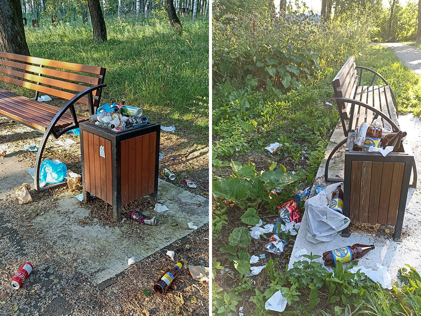 «Парк превращается в помойку» «Парк превращается в помойку»
