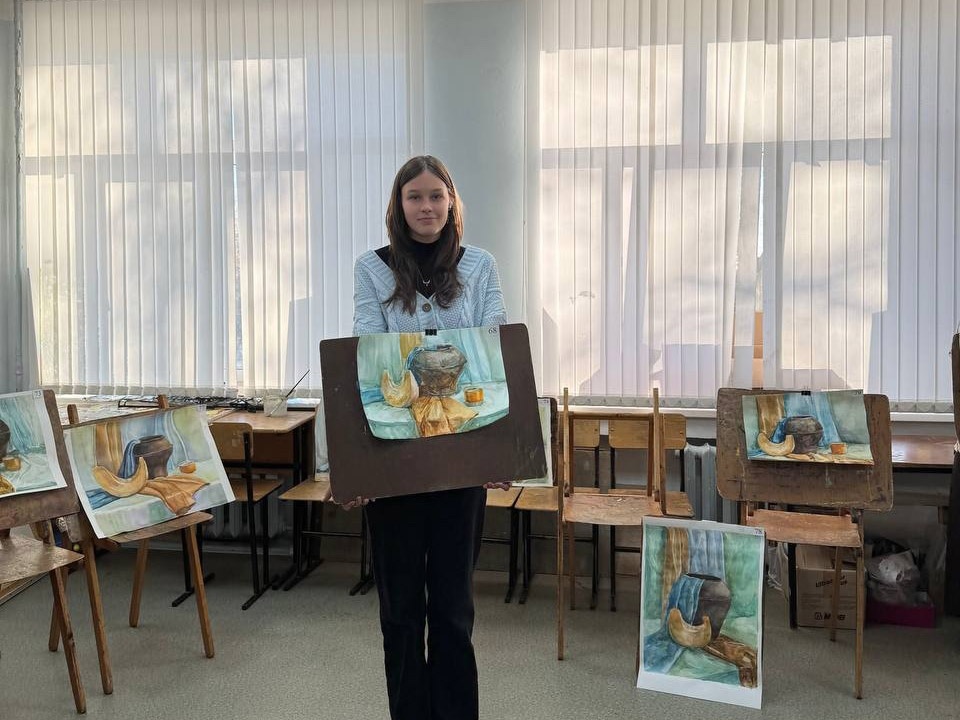 Салдинка Полина Зорихина победила в областном конкурсе «Мастерская натюрморта» Салдинка Полина Зорихина победила в областном конкурсе «Мастерская натюрморта»