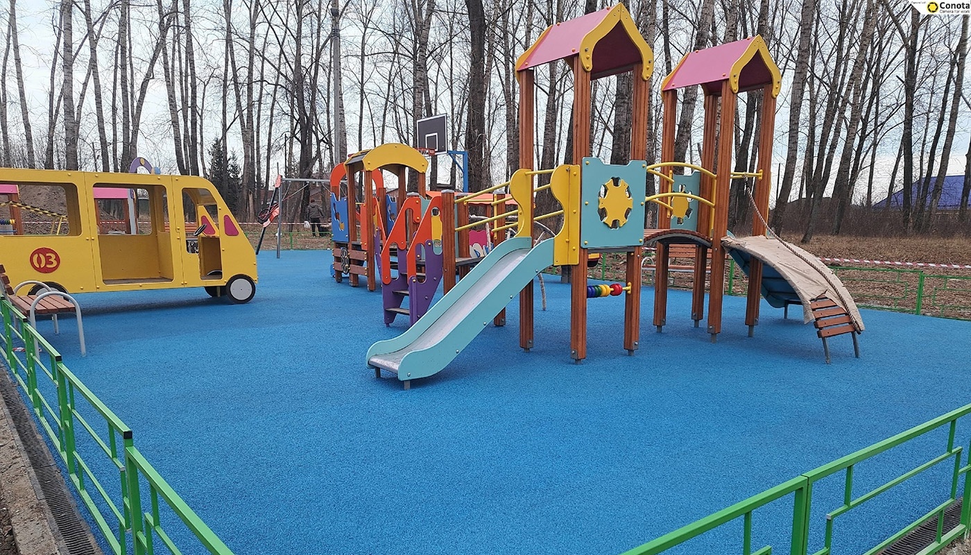 Вторую детскую площадку открыли в ноябре в Верхней Салде Вторую детскую площадку открыли в ноябре в Верхней Салде